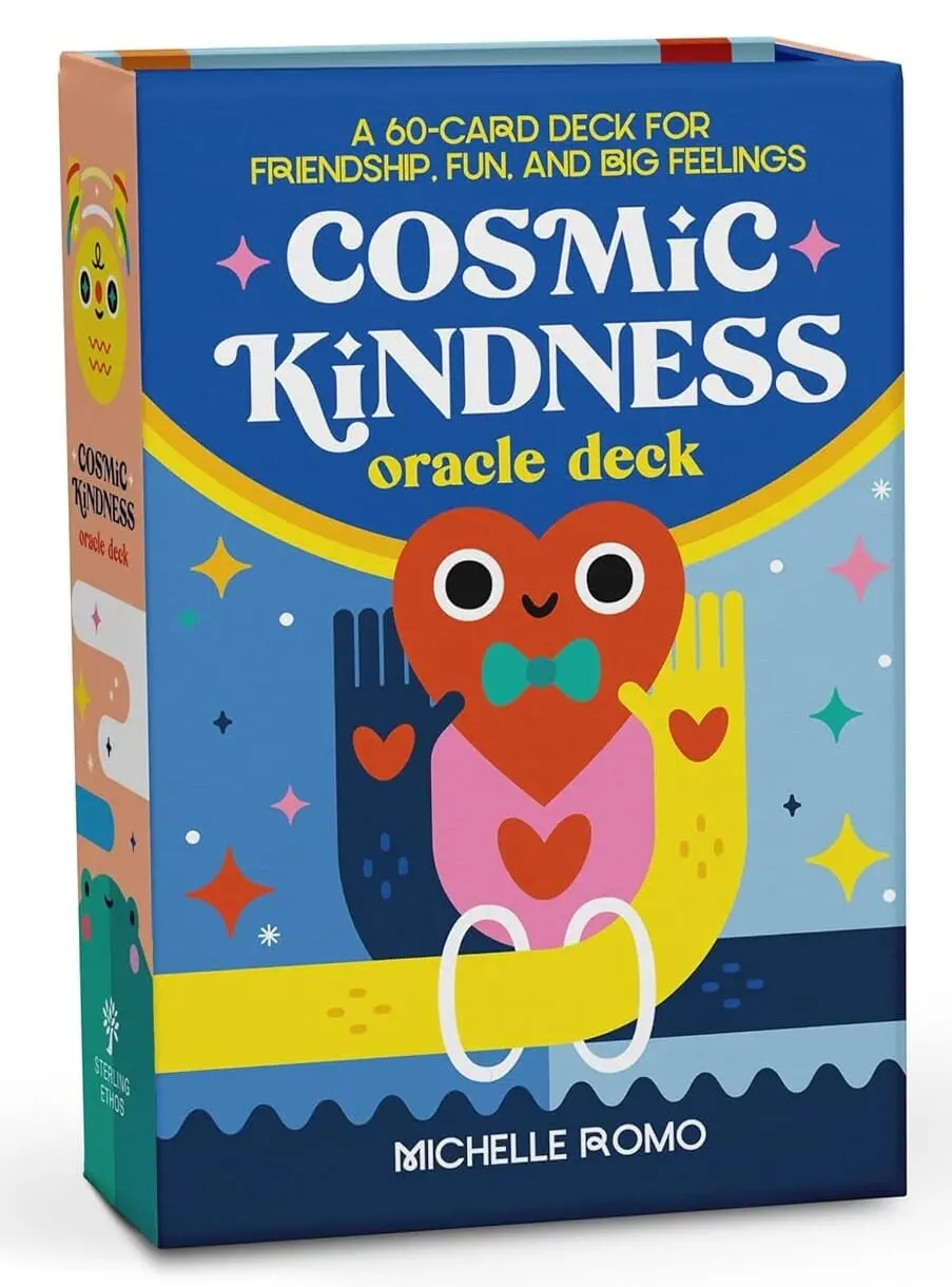 Cosmic Kindness Oracle Deck: A 60-Card Deck For Friendship, Fun, And Big Feelings By Michelle Romo - Ages 8-12 - Paperback 1