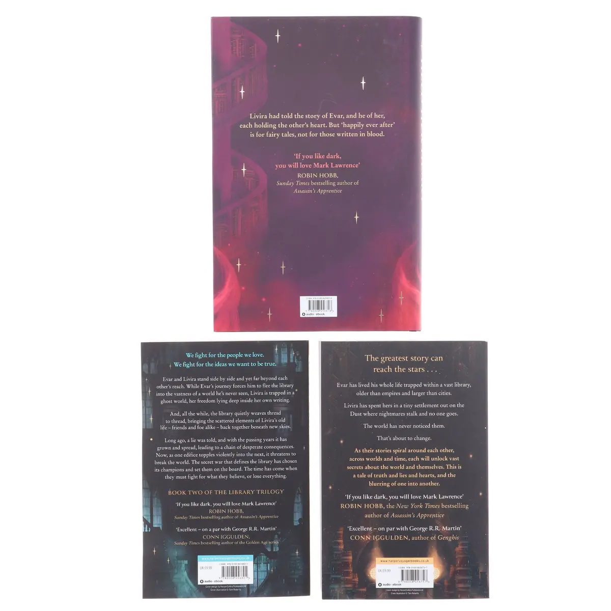 The Library Trilogy By Mark Lawrence 3 Books Collection Set - Fiction - Paperback/Hardback 2