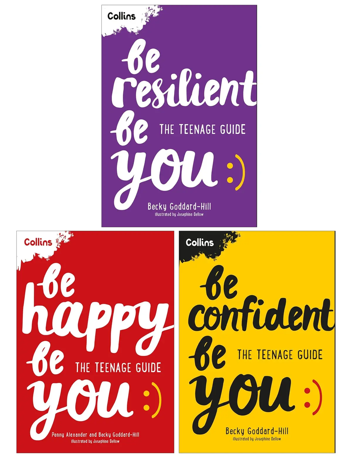 Collins Be You Series By Penny Alexander & Becky Goddard-Hill: 3 Books Set - Age 11-16 - Paperback 1
