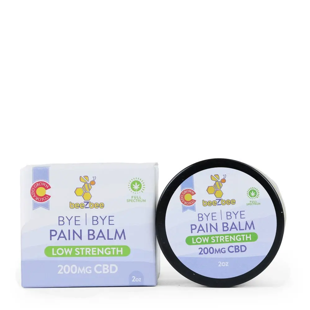 Cbd Bye Bye Pain Balm, Low Strength 1
