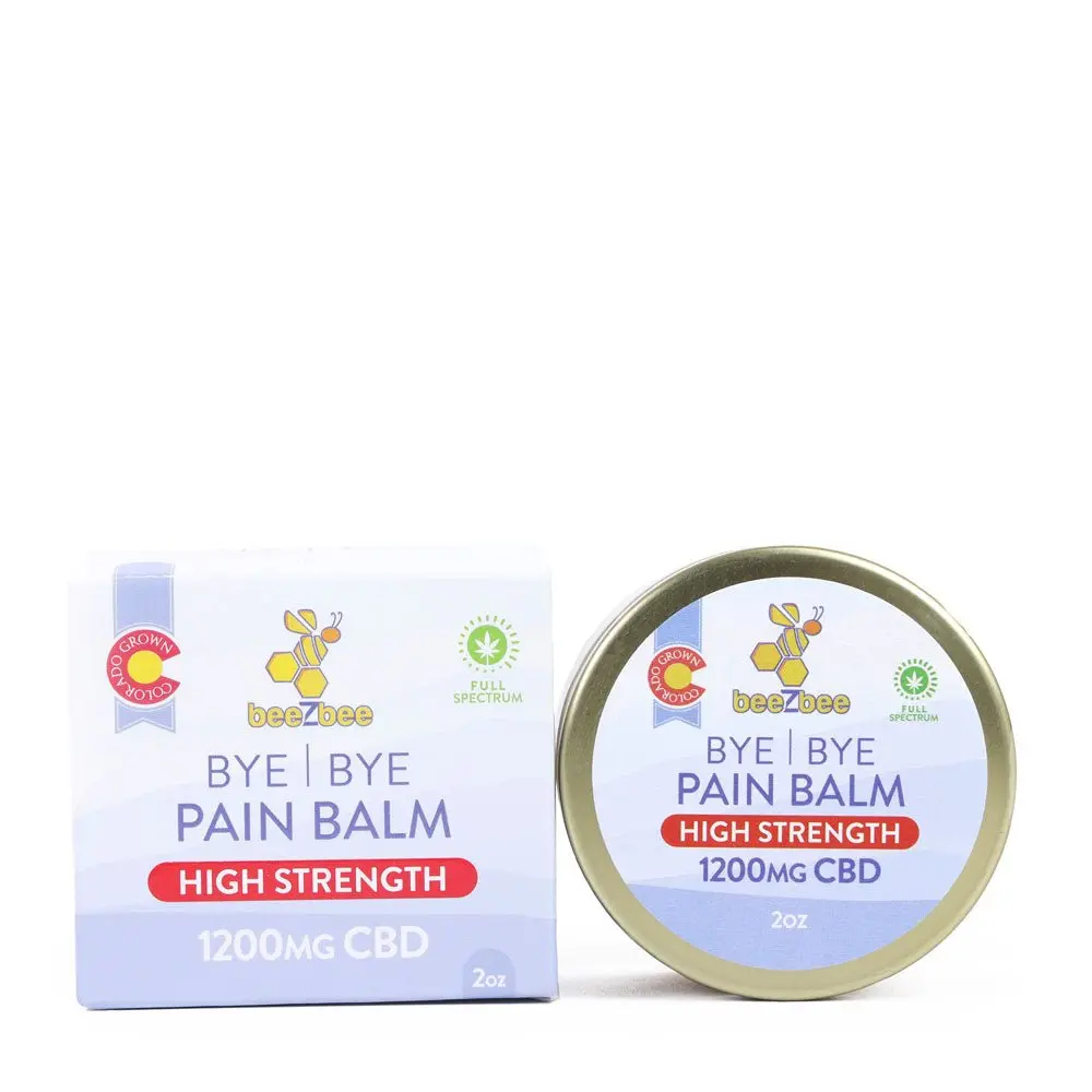 Cbd Bye Bye Pain Balm, High Strength 1
