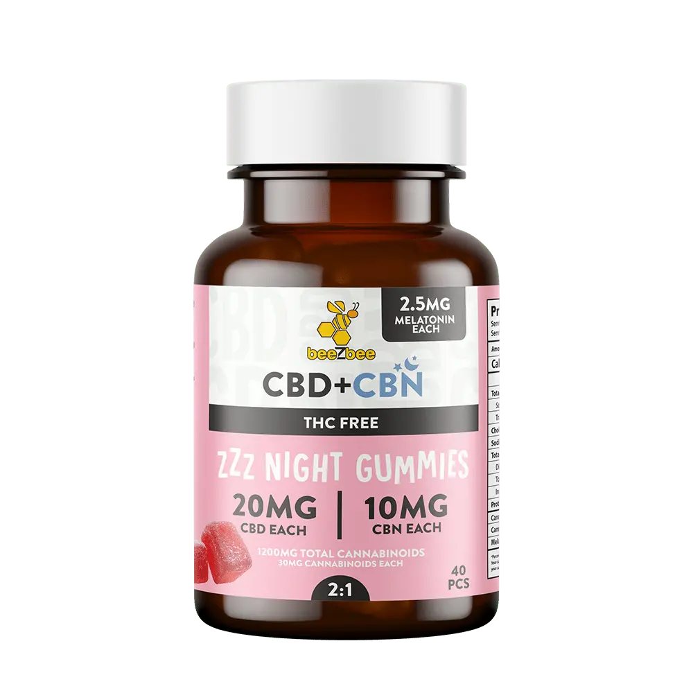 Cbd + Cbn Night Gummies, Thc Free 1