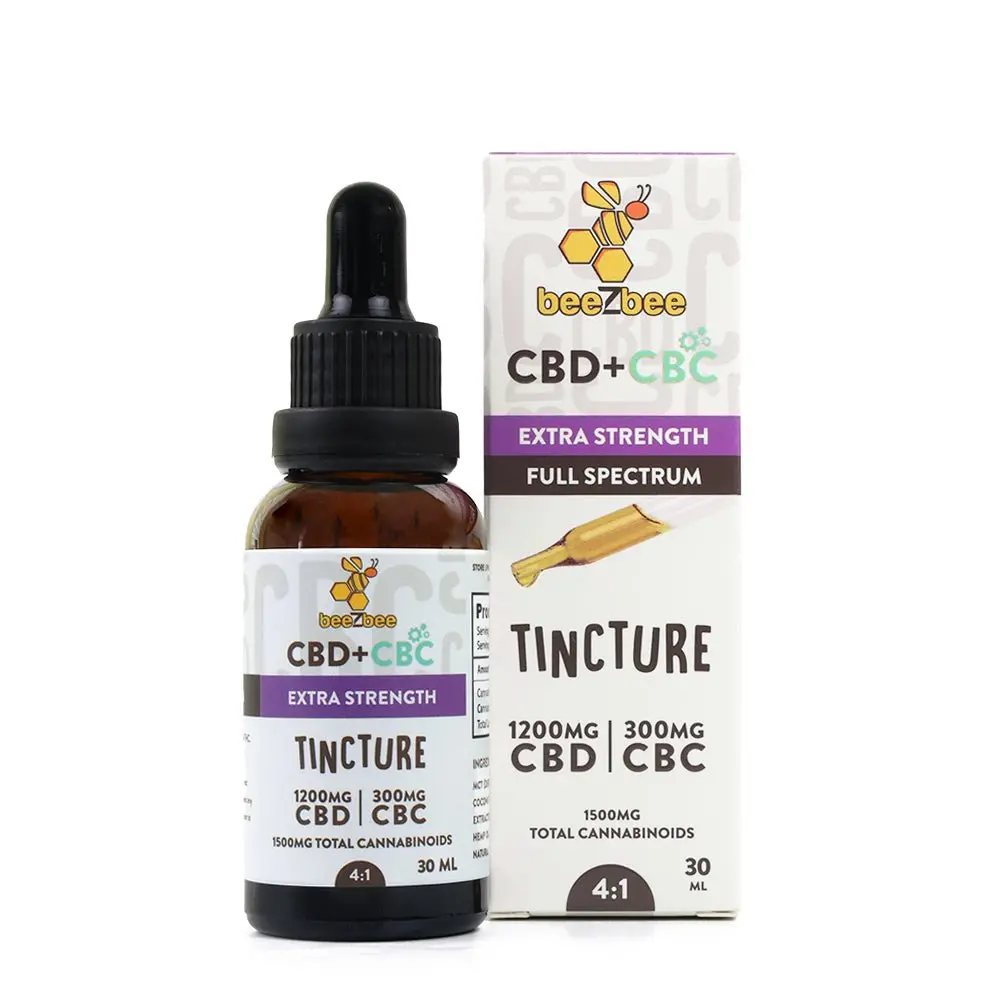 Cbd+Cbc Tincture, Extra Strength 1