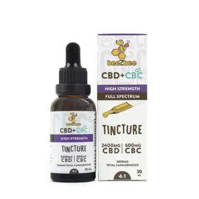 Cbd+Cbc Tincture, High Strength 1