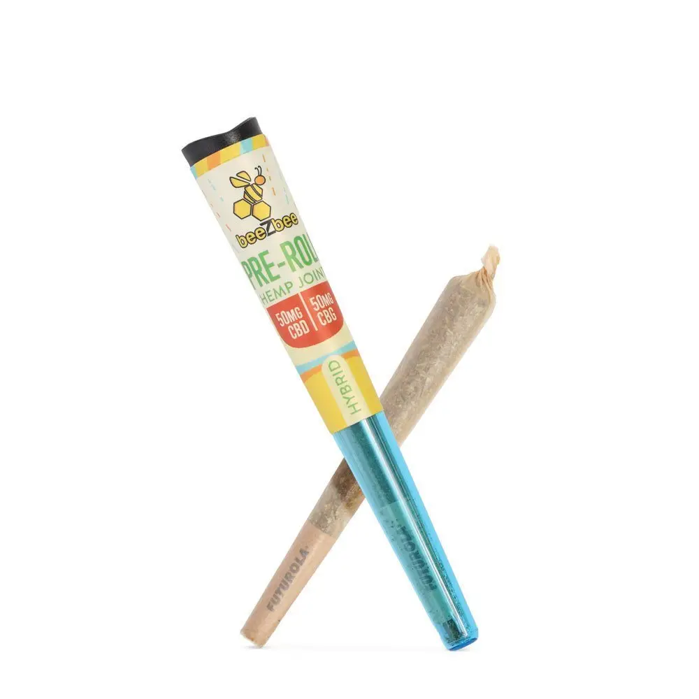 Cbd+Cbg Pre-Roll Hemp Joint, Extra Strength 1