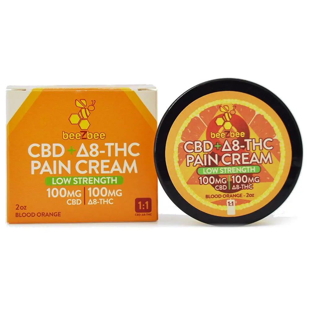Cbd+Delta-8 Thc Pain Cream, Low Strength 1