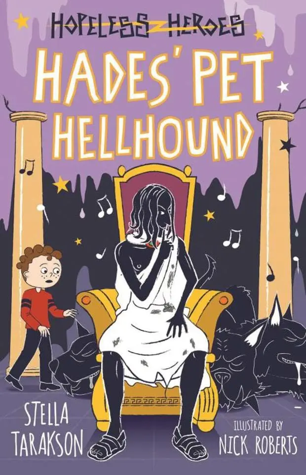 Hades Pet Hellhound Qr Code - Hopeless Heroes - Paperback 1