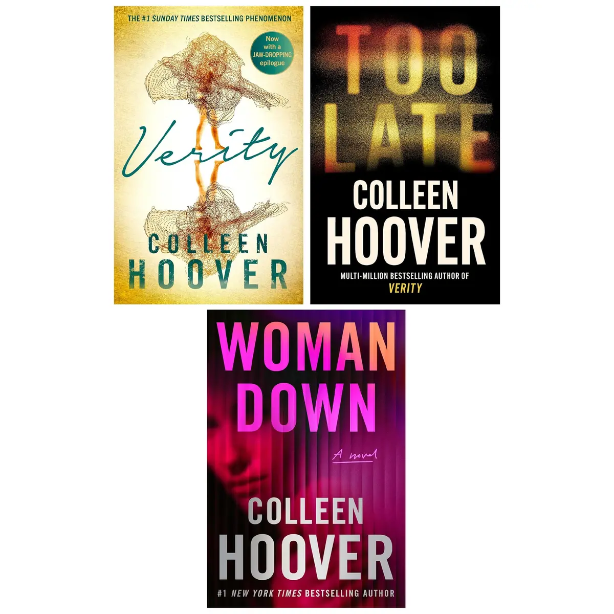 Colleen Hoover Novels 3 Books Collection Set - Fiction - Paperback 1