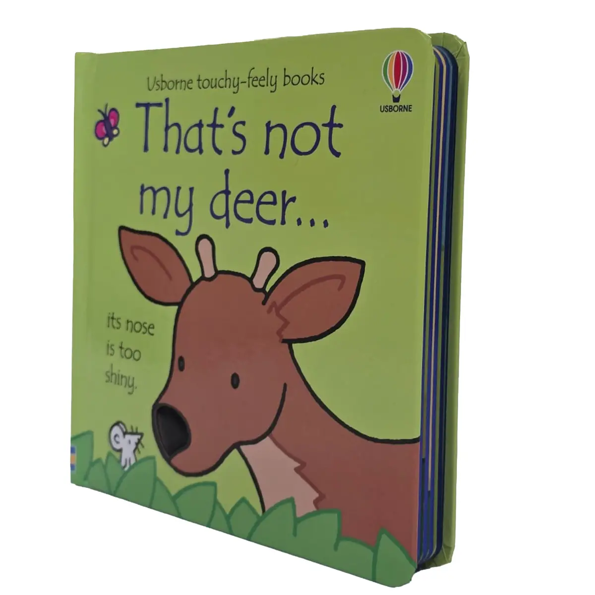 That's Not My Deer... By Fiona Watt (Usborne Touchy-Feely Books) - Ages 0-2 - Sprayed Edges Board Book 1