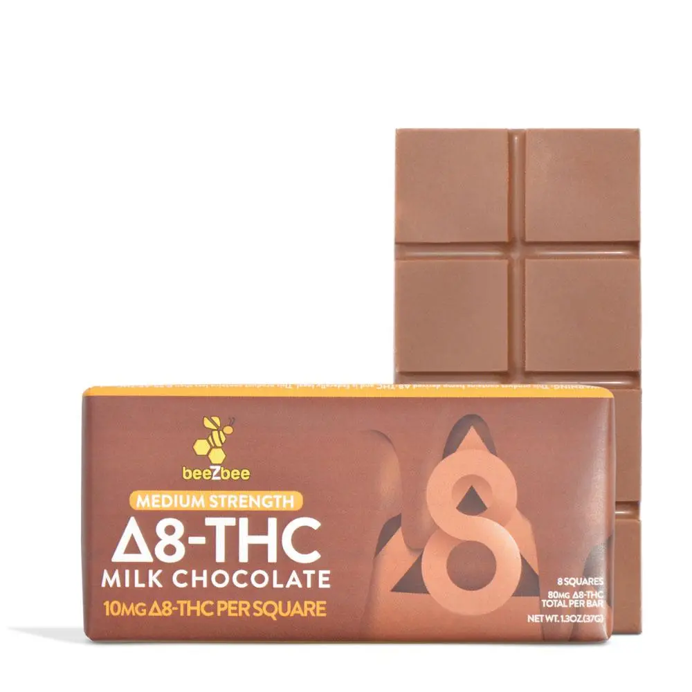 Delta-8 Thc Chocolate Bars, Regular Strength 1