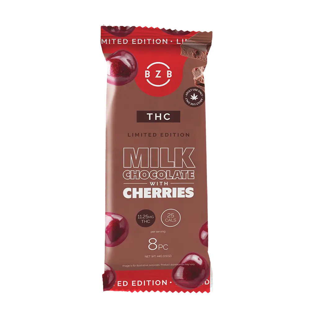 Delta-9 Thc Cherry Chocolate Bar 1