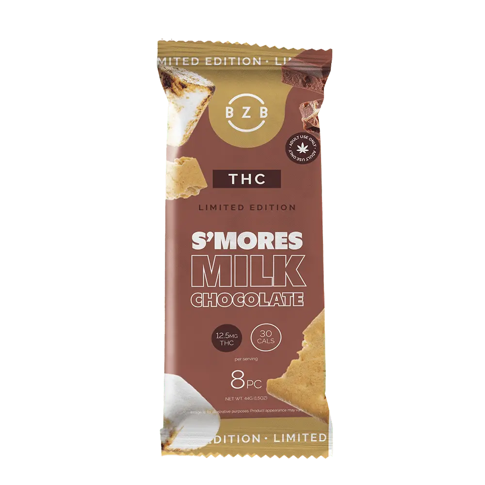 Delta-9 Thc S'mores Chocolate Bar 1