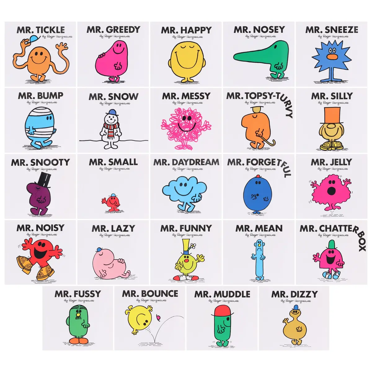 Damaged - Mr Men My Complete Collection 48 Books Set By Roger Hargreaves - Ages 5-7 - Paperback - I 37 1