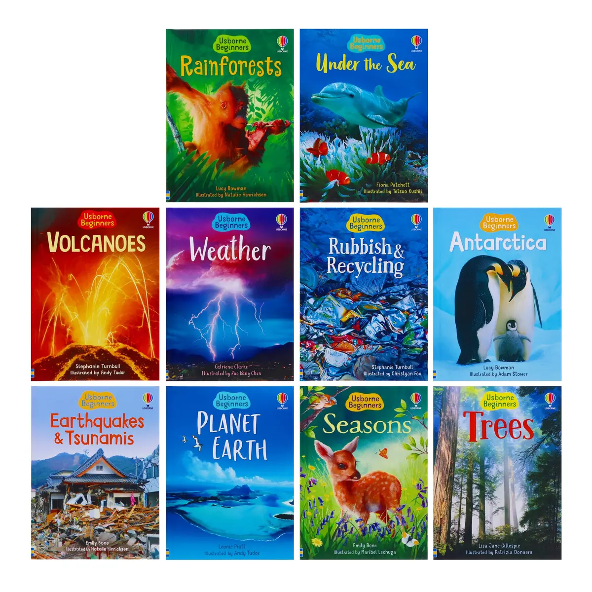 Damaged - Usborne Beginners Our World Series 10 Books Collection Set - Ages 4+ - Hardback - I 33 1