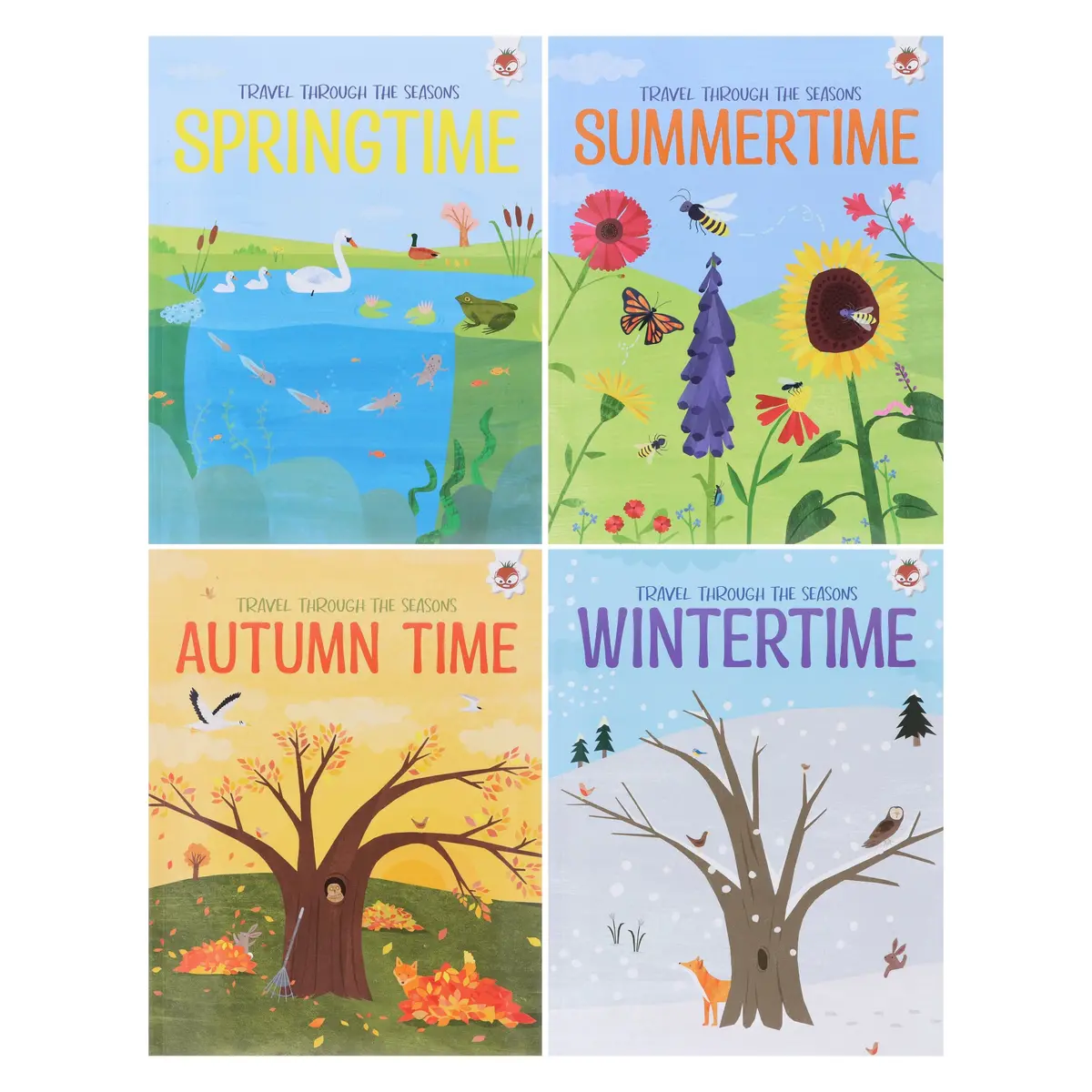Travel Through The Seasons Series By Annabel Griffin Illustrated 4 Books Collection Set - Ages 5+ - Paperback 1