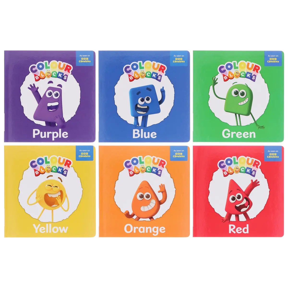 Damaged - Colourblocks: My Big Box Of Colours 6 Books Collection - Ages 3-6 - Board Book - V 33 1