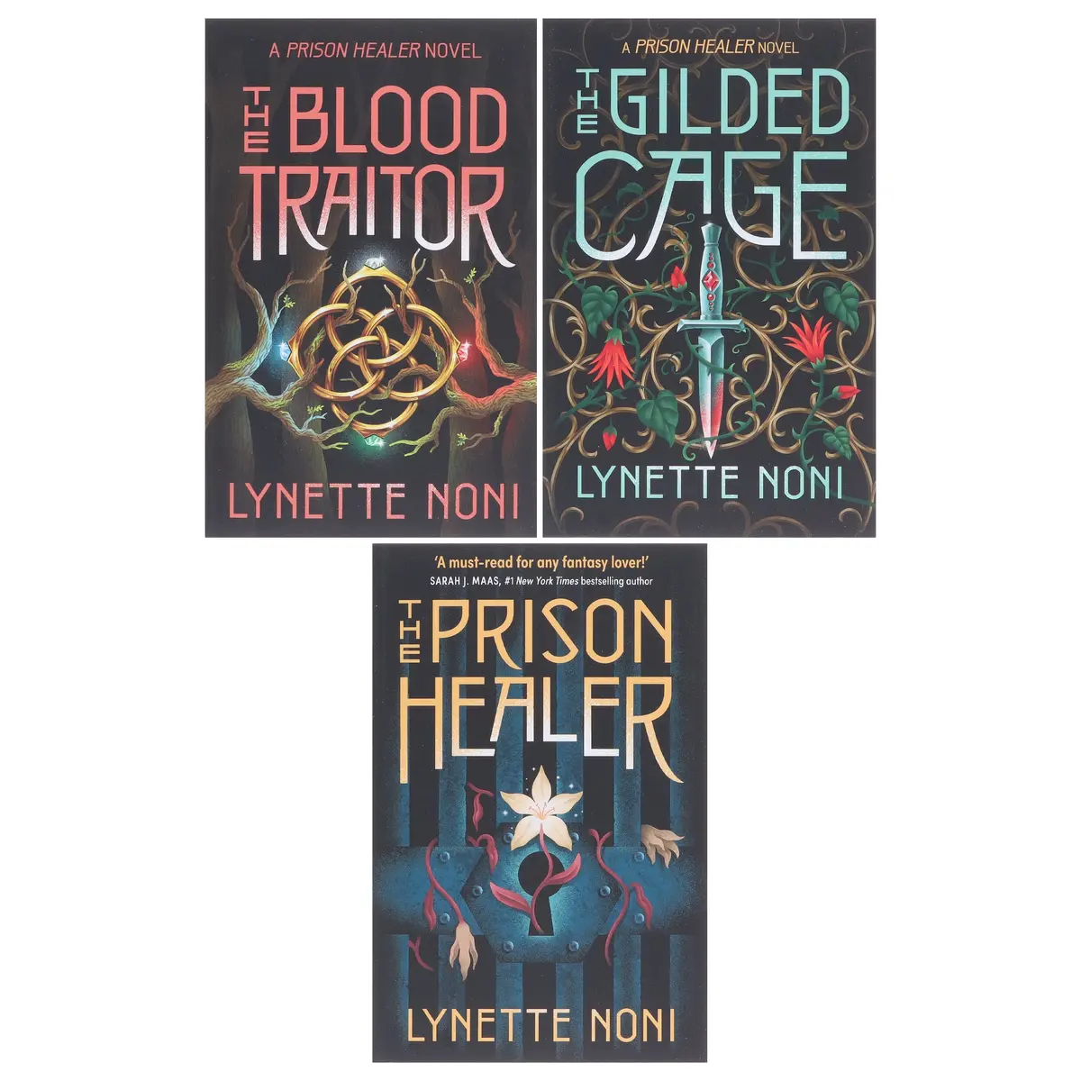 Damaged - The Prison Healer Series By Lynette Noni 3 Books Collection Set - Fiction - Paperback - I 33 1