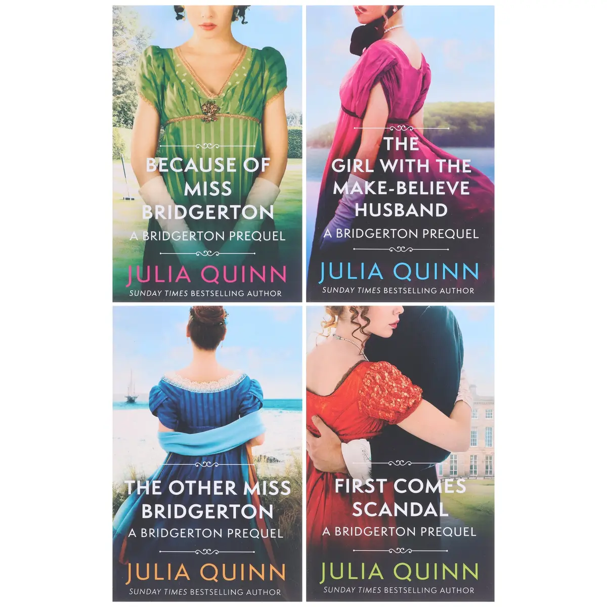 Damaged - A Bridgerton Prequel Series By Julia Quinn 4 Books Collection Set - Fiction - Paperback - I 37 1