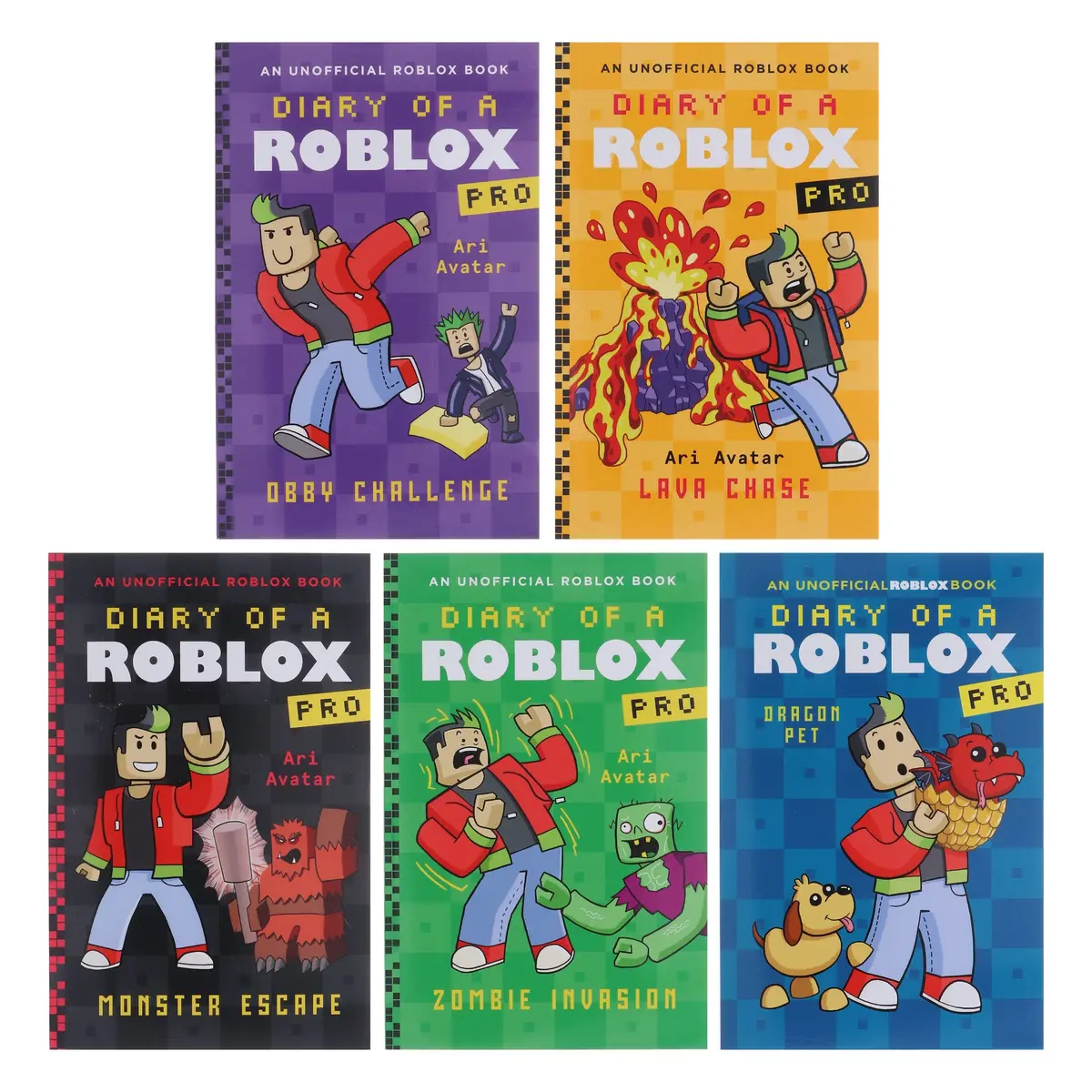 Diary Of A Roblox Pro By Ari Avatar 5 Books Collection Set - Ages 7-12 - Paperback 2