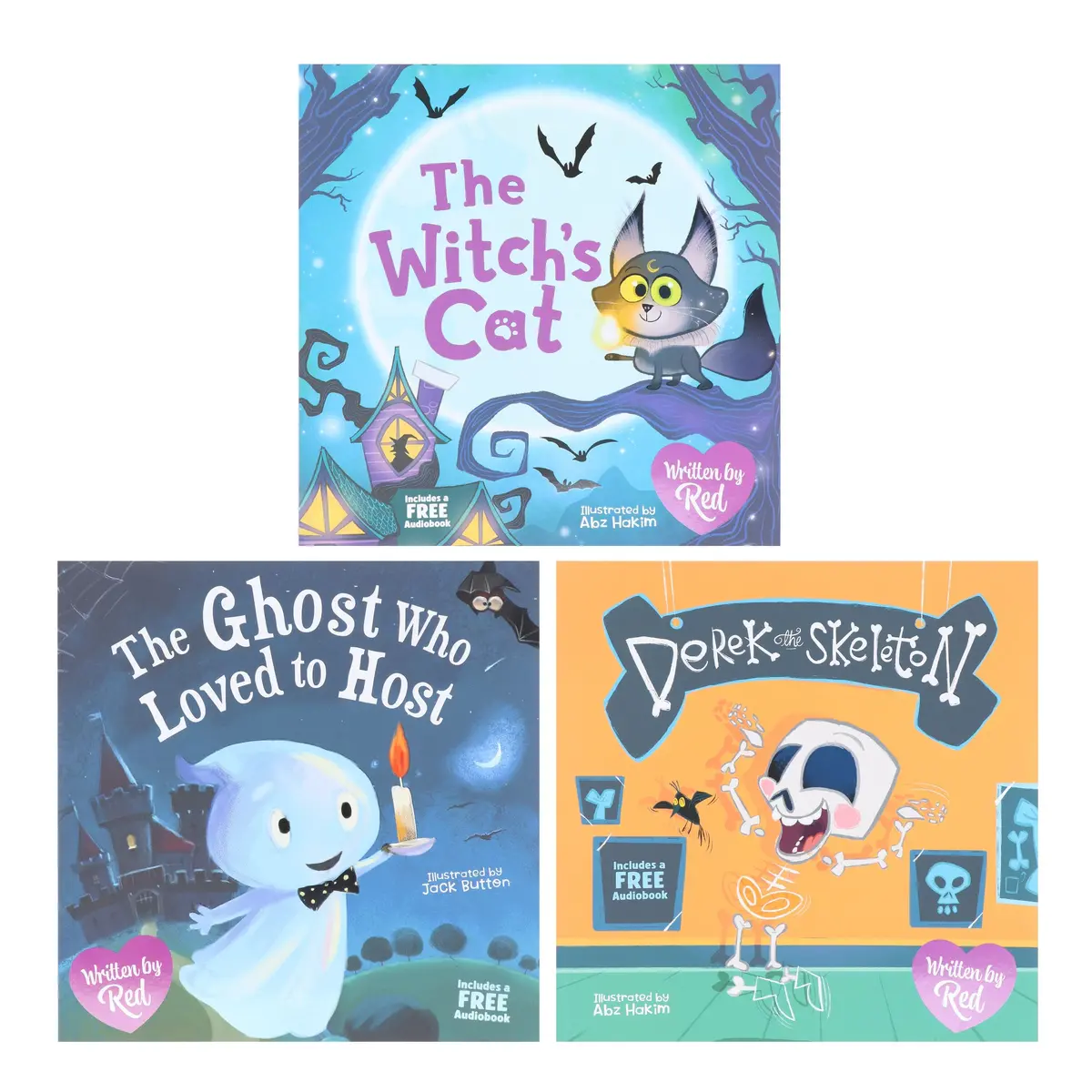 Spooky Halloween Children's Collection: 3 Picture Books Set By Red - Ages 3-5 - Paperback 1