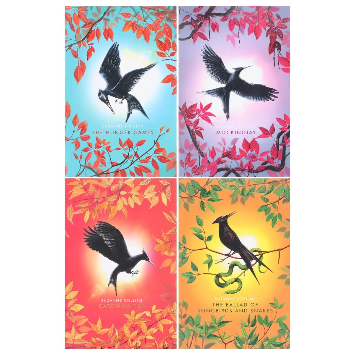 Damaged - The Deluxe Hunger Games By Suzanne Collins 4 Books Collection Includes Hunger Games, Catching Fire, Mockingjay & Ballad Of Songbirds And Snakes - Ages 13+ - Paperback - V 33 1