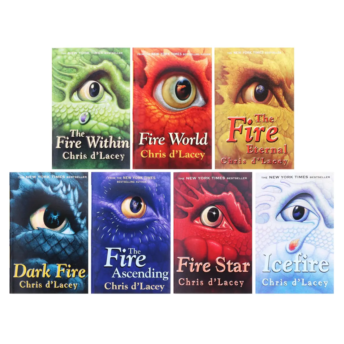 Damaged - The Last Dragon Chronicles: The Complete Collection By Chris D'lacey 7 Book - Ages 6-12 - Paperback - V 33 1