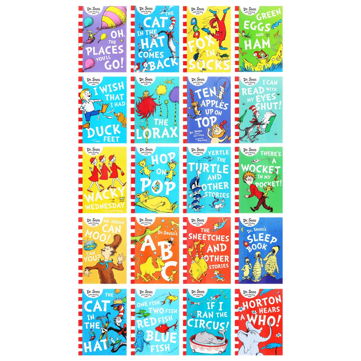 Damaged - A Classic Case Of Dr. Seuss 20 Books - Age 2+ - Paperback - V 41 1