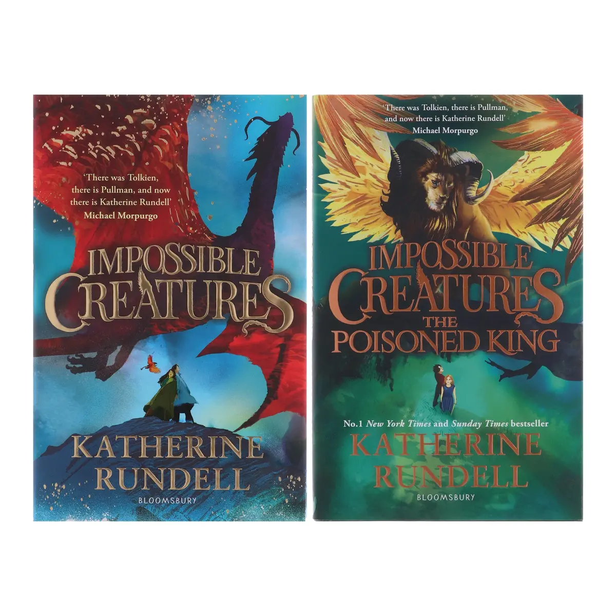 Impossible Creatures By Katherine Rundell 2 Books Collection Set - Ages 8-12 - Hardback 1