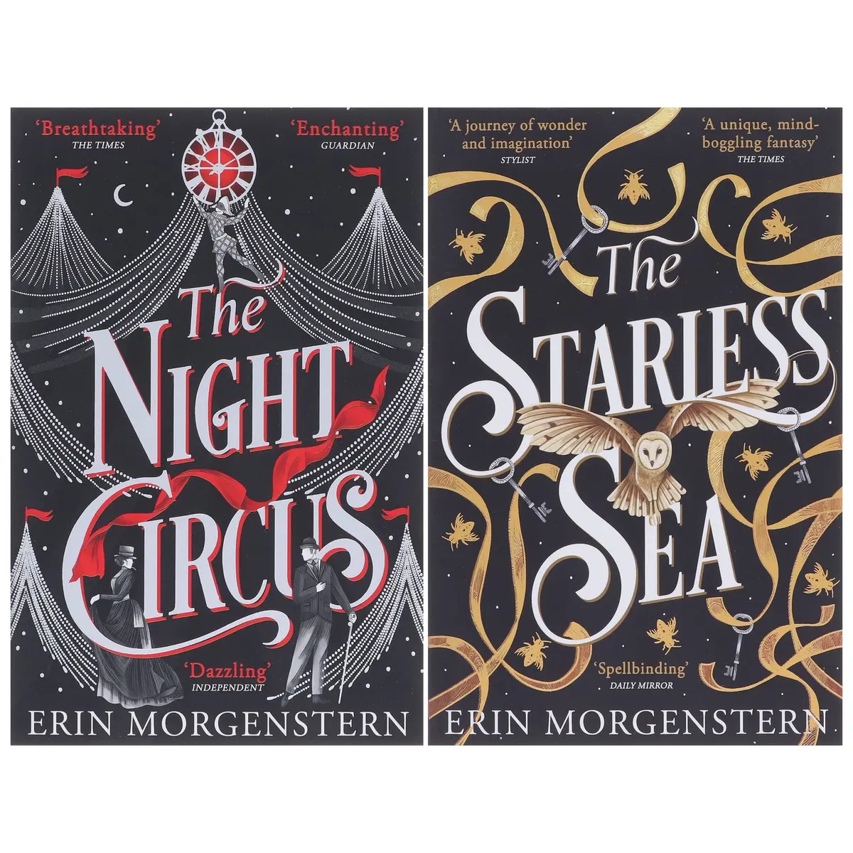 Erin Morgenstern Collection (The Night Circus & The Starless Sea) 2 Books Set - Fiction - Paperback 2