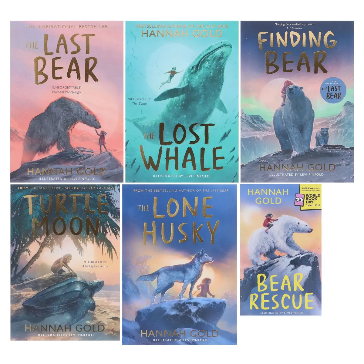 Hannah Gold Colllection Illustrated 6 Books Set (Includes World Book Day 2026) - Ages 8+ - Paperback/Hardback 1