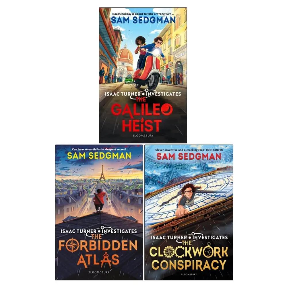 Isaac Turner Investigates Series By Sam Sedgman 3 Books Collection Set - Ages 9-12 - Paperback 1