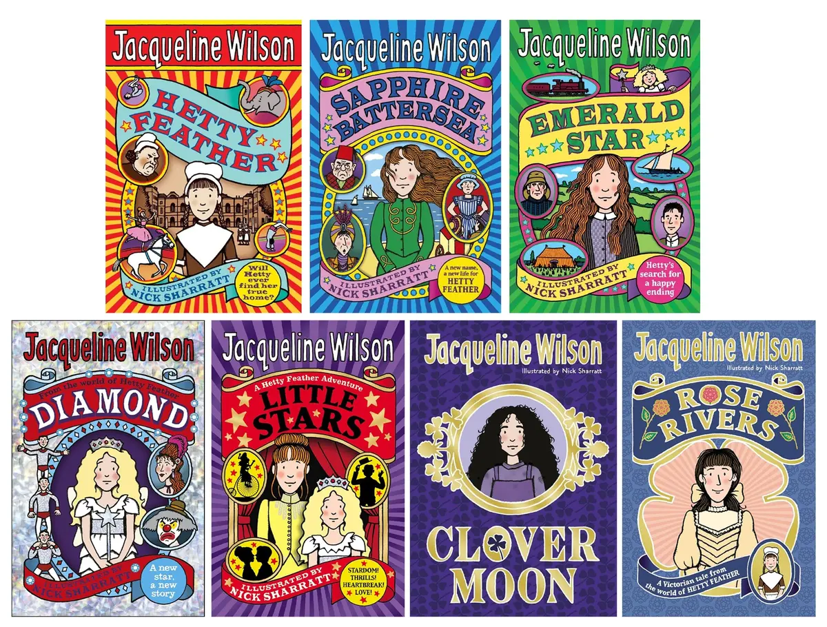 Hetty Feather Series By Jacqueline Wilson Illustrated 7 Books Collection Set - Ages 9-11 - Paperback 1