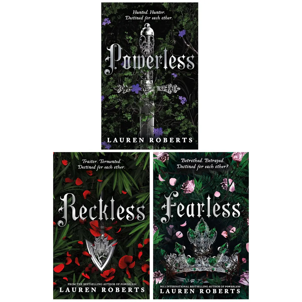 The Powerless Series By Lauren Roberts 3 Books Collection Set - Ages 14+ - Paperback 1
