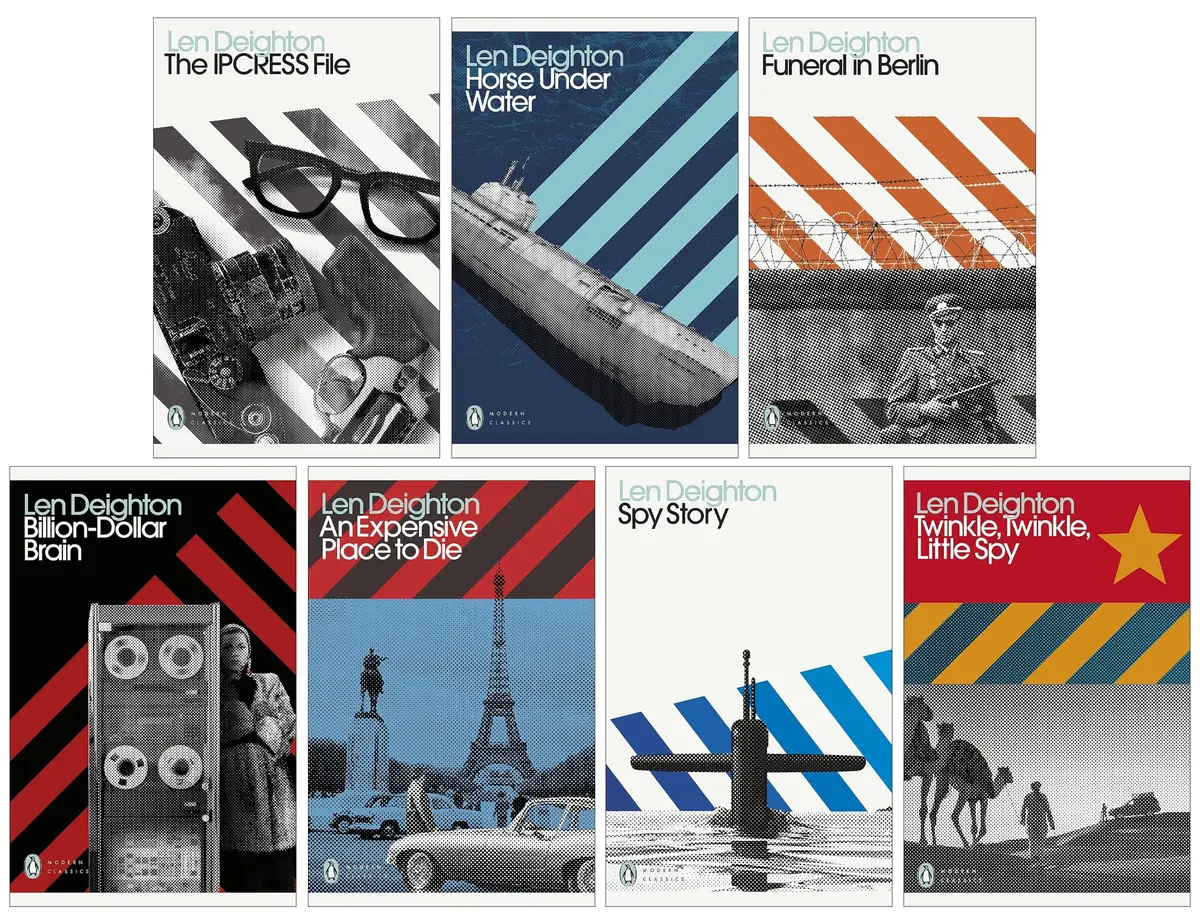 Harry Palmer Series By Len Deighton 7 Books Collection Set (Penguin Modern Classics) - Fiction - Paperback 1