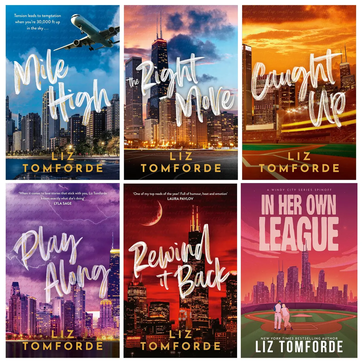 Windy City Series By Liz Tomforde 6 Books Collection Set - Fiction - Paperback 1