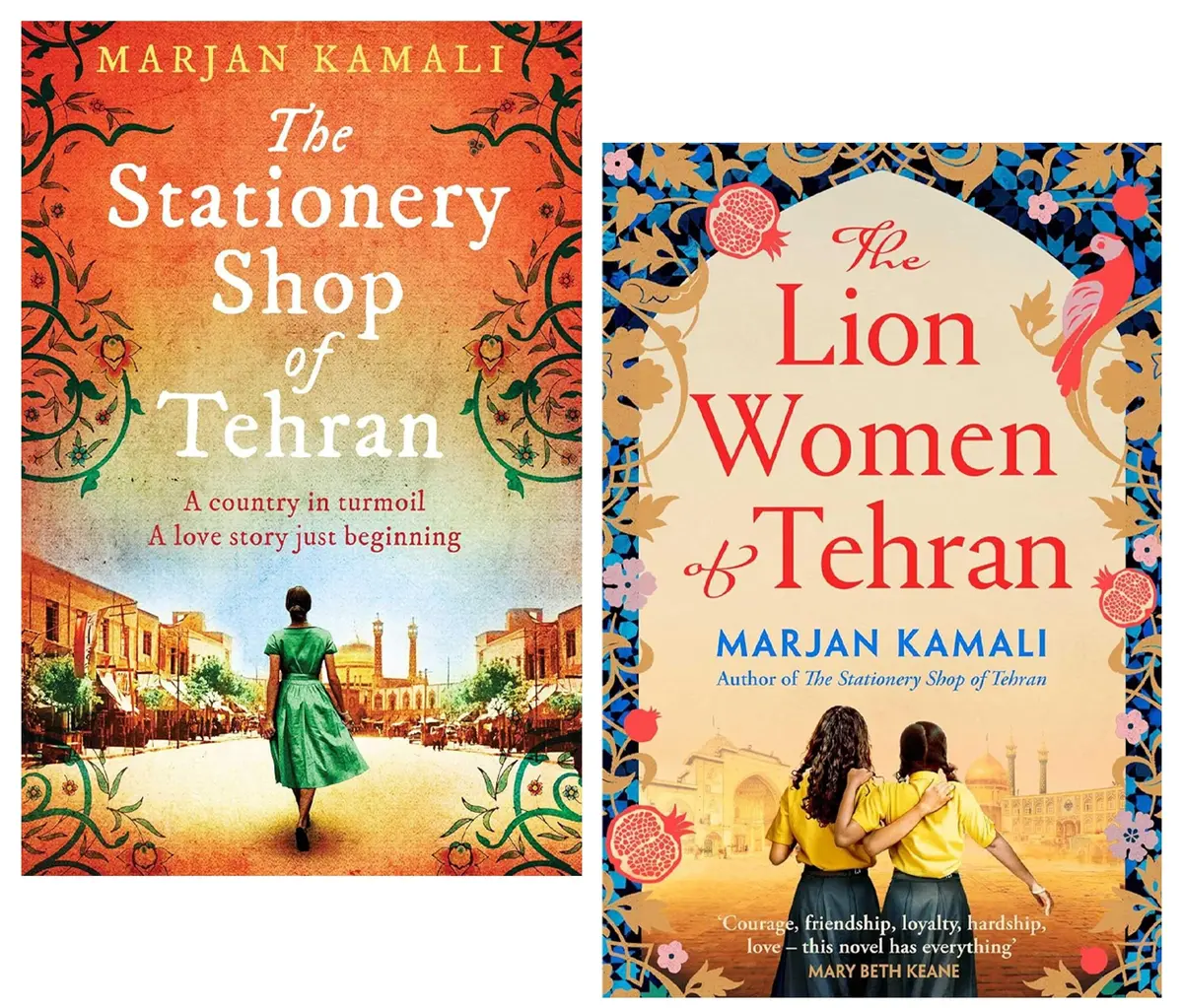 Marjan Kamali Collection (The Stationery Shop Of Tehran & The Lion Women Of Tehran) 2 Books Set - Fiction - Paperback 1