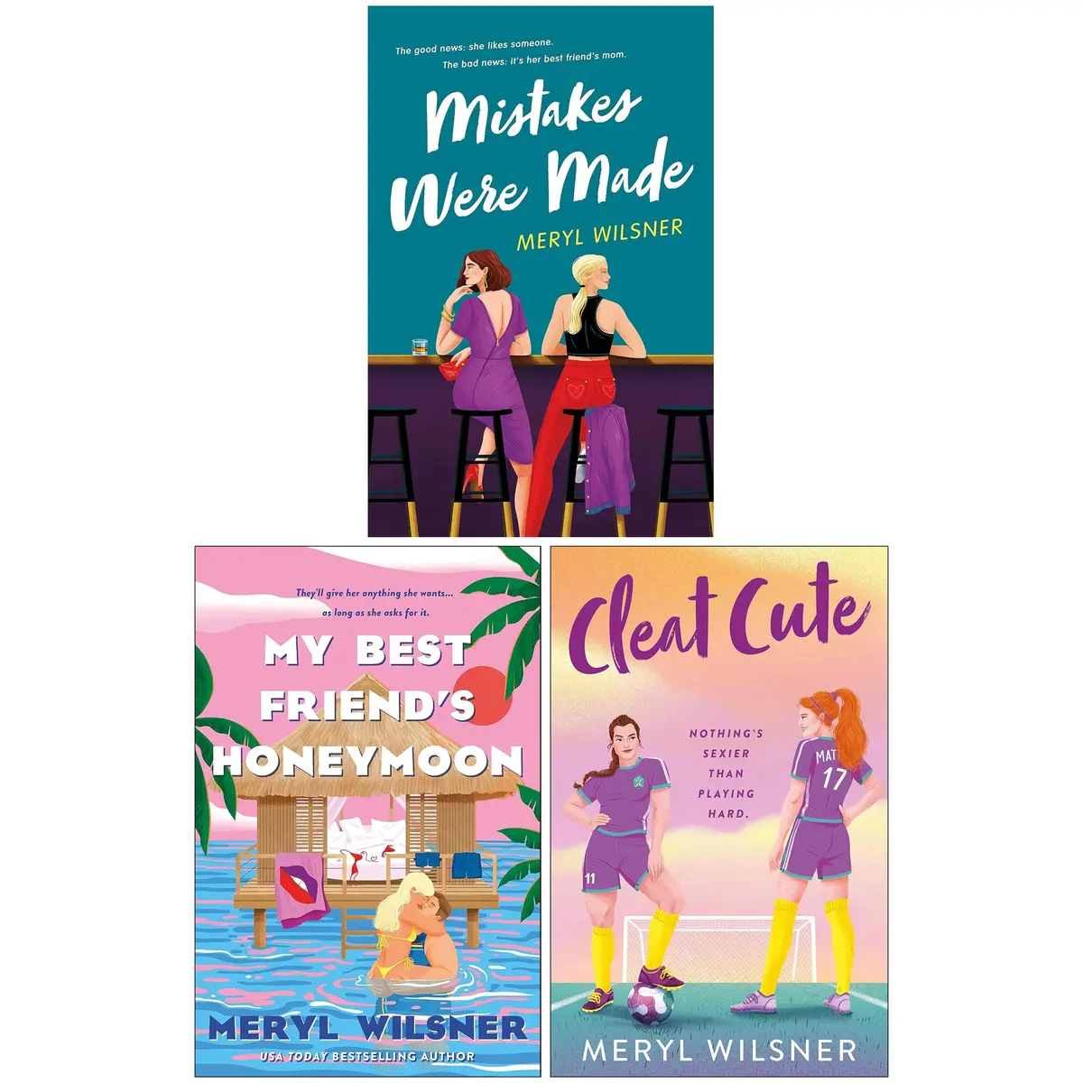 Meryl Wilsner Collection 3 Books Set - Fiction - Paperback 1