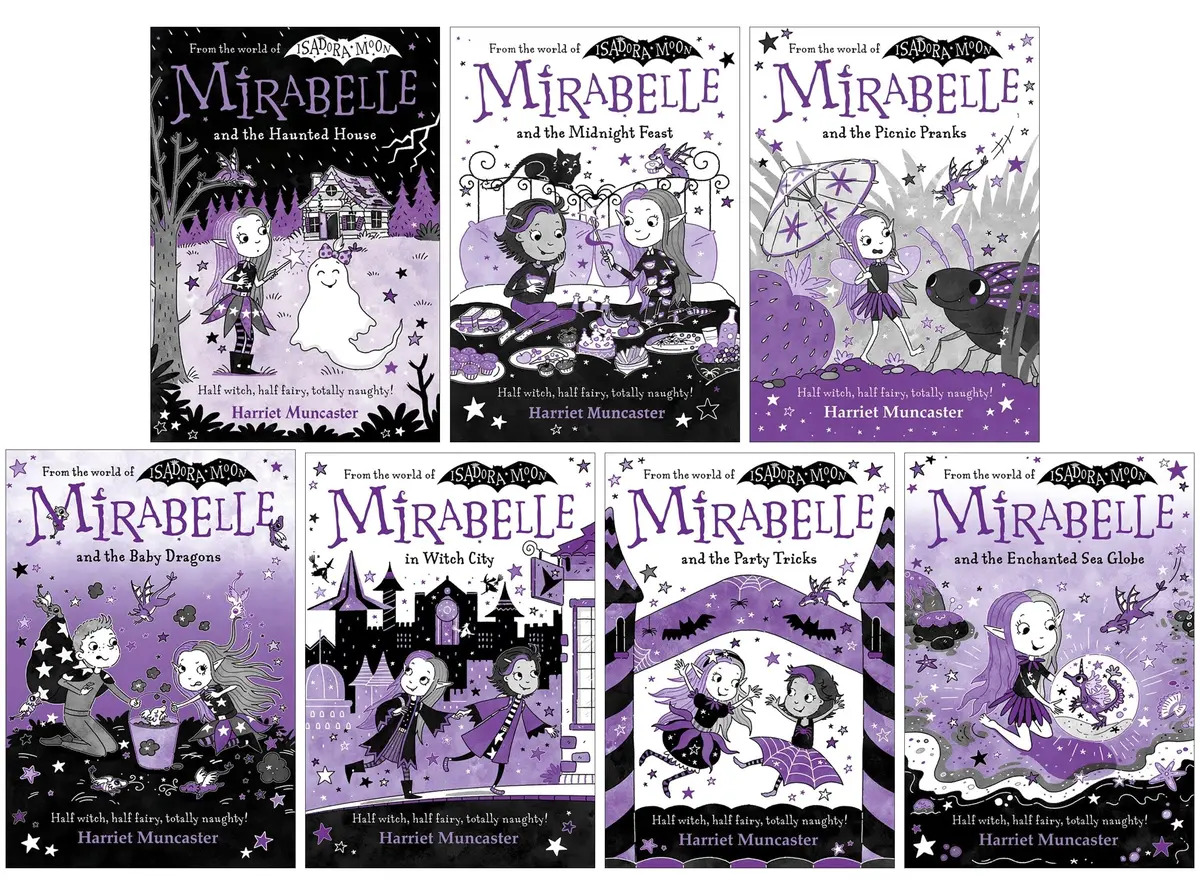 Mirabelle Series (Books 9-15) By Harriet Muncaster: Illustrated 7 Books Collection Set (Isadora Moon) - Ages 5-8 - Paperback 1