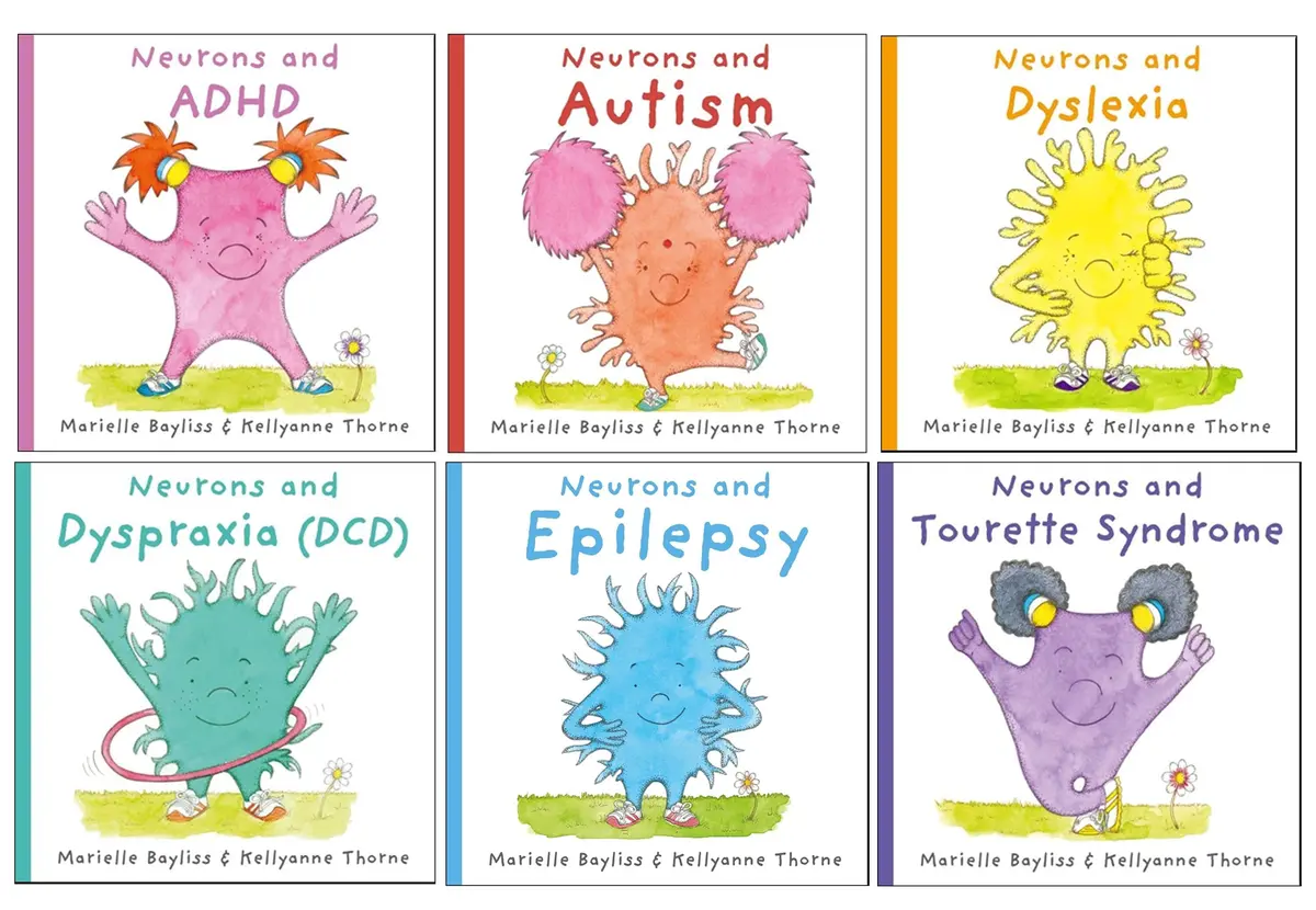 The Neurons Series By Marielle Bayliss Illustrated 6 Books Collection Set - Ages 3-7 - Paperback 1