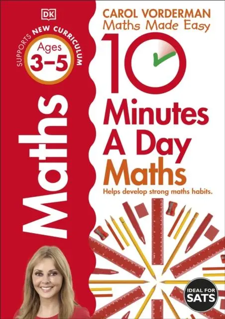 10 Minutes A Day Maths Ages 3-5 : Helps Develop Strong Maths Habits 1