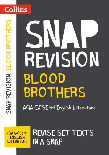 Blood Brothers: Aqa Gcse 9-1 Grade English Literature Text Guide : For The 2020 Autumn & 2021 Summer Exams 1