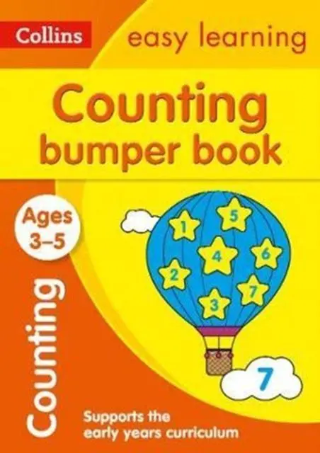 Counting Bumper Book Ages 3-5 : Prepare For Preschool With Easy Home Learning 1