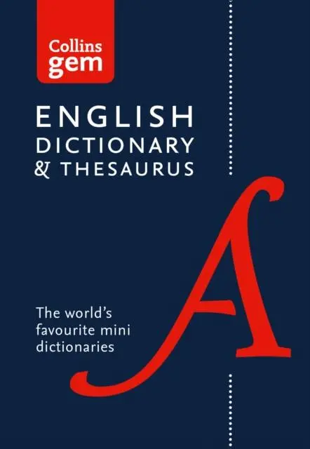 English Gem Dictionary And Thesaurus : The World's Favourite Mini Dictionaries 1