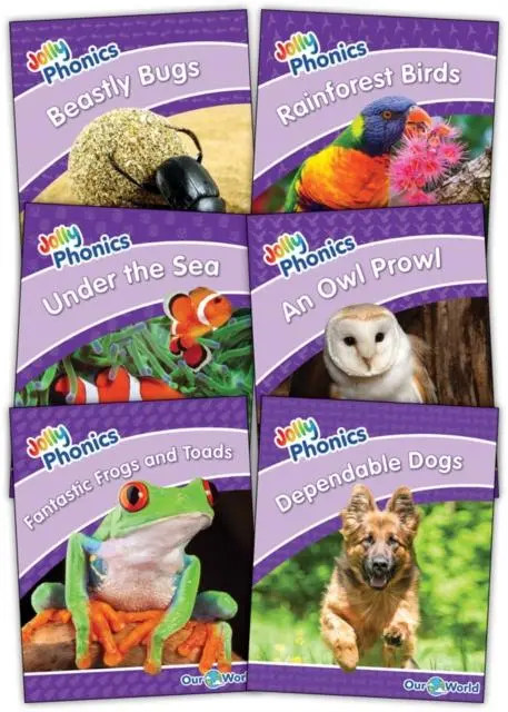 Jolly Phonics Readers Level 5, Our World 1