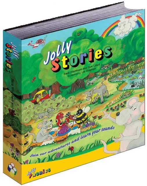 Jolly Stories : In Precursive Letters (British English Edition) 1