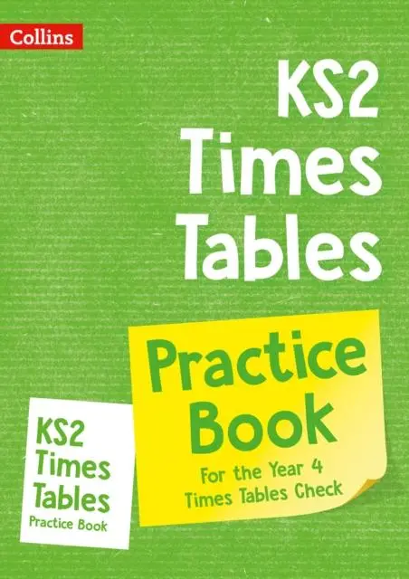 Ks2 Times Tables Practice Workbook : For The Year 4 Times Tables Check 1