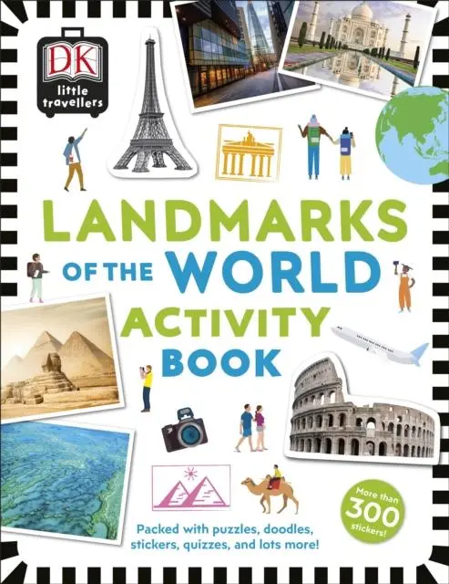 Little Travellers Landmarks Of The World : Packed With Puzzles, Doodles, Stickers, Quizzes, And Lots More 1