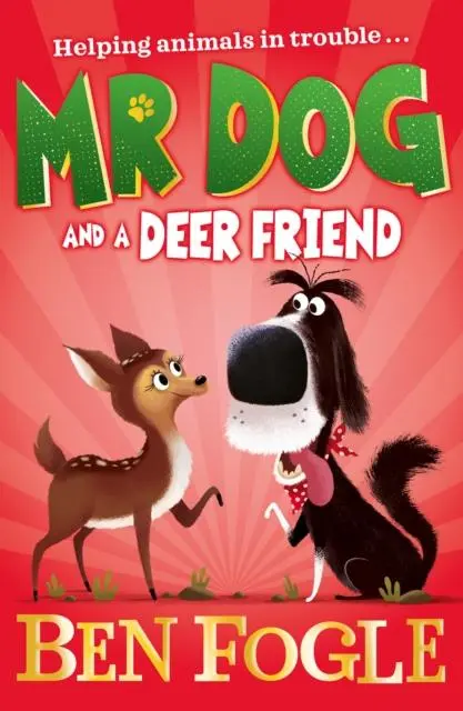 Mr Dog And A Deer Friend 1