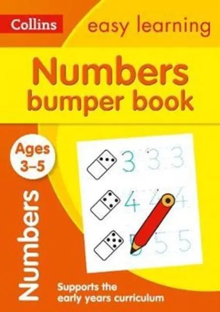 Numbers Bumper Book Ages 3-5 : Ideal For Home Learning 1