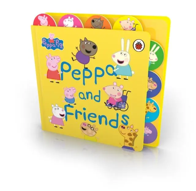 Peppa Pig: Peppa And Friends : Tabbed Board Book 1